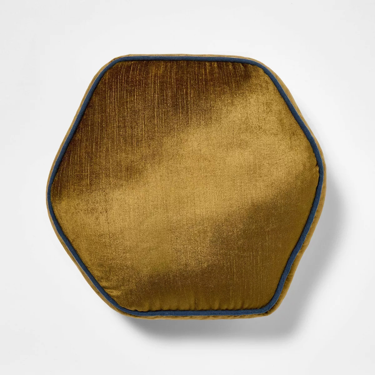 16" Textured Velvet Hexagon Throw Pillow - Threshold™ designed with Studio McGee | Target