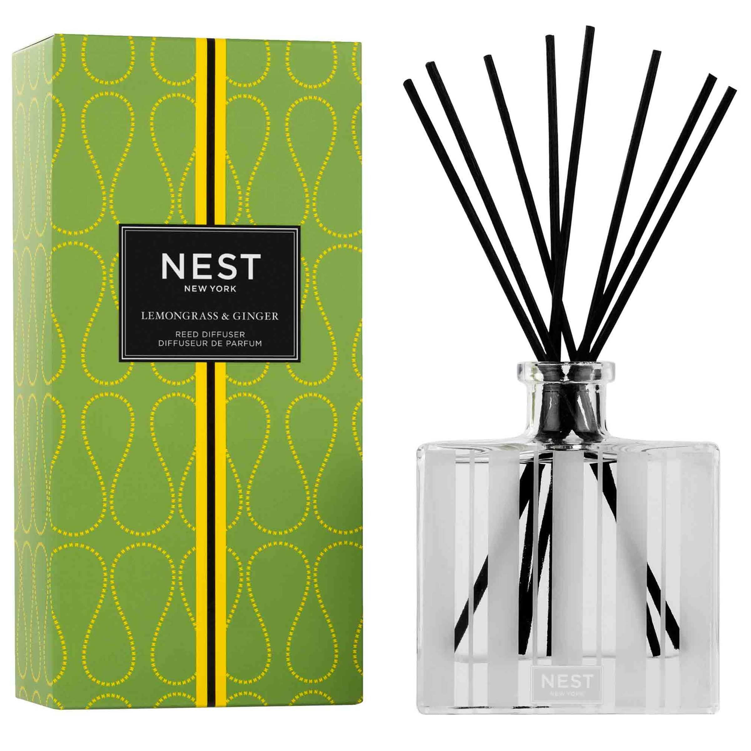 NEST Fragrances Reed Diffuser- Lemongrass & Ginger , 5.9 fl oz - NEST08-LG | Amazon (US)