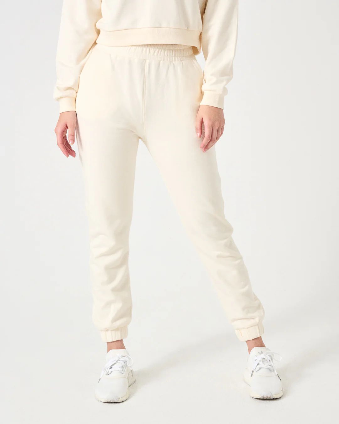 Classic Slim-Fit Jogger- Oatmeal- FINAL SALE | The Sculpt Society