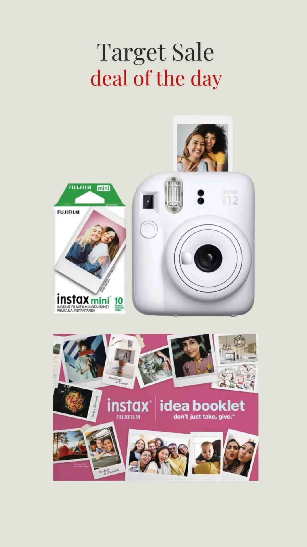 Save big with Target’s Deal of the Day for 12/12/25! electronics, games, camera, film, instax, computer, digital

#LTKHoliday #LTKSaleAlert #LTKHome