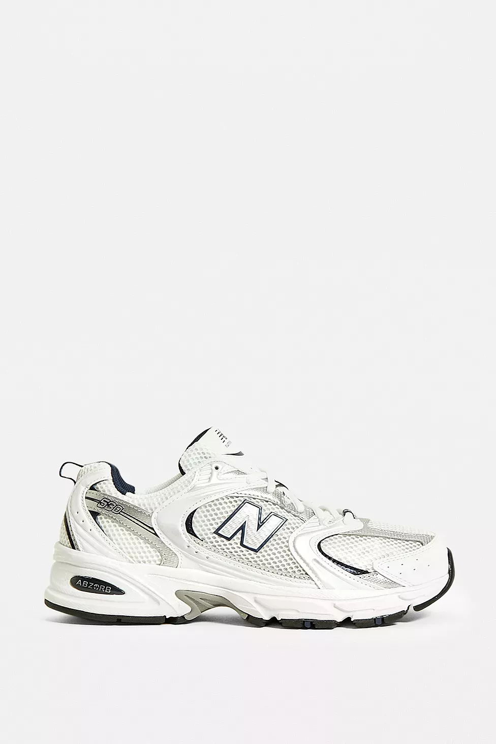 White nb outlet trainers