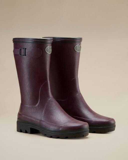 Women's Giverny Jersey Lined Bottillon Red | Le Chameau | Le Chameau