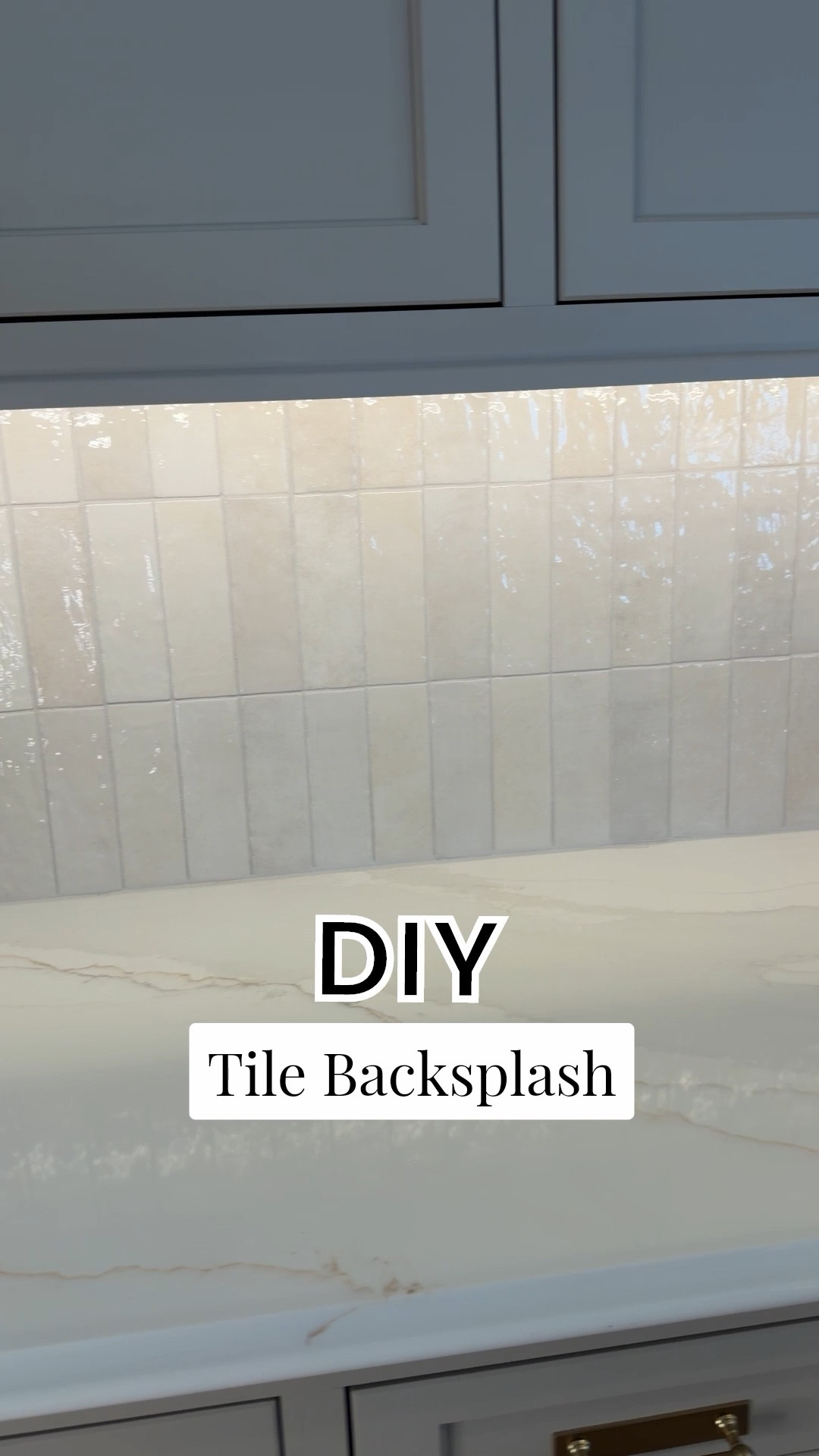 This was my first time doing tile, and it was so much easier than I thought it would be! Plus these Villa Zellige Oat tiles from Floor & Decor are so affordable, but I can’t link them here. For the same look, you can get these super popular ones from Home Depot and Lowe’s.

#LTKHome