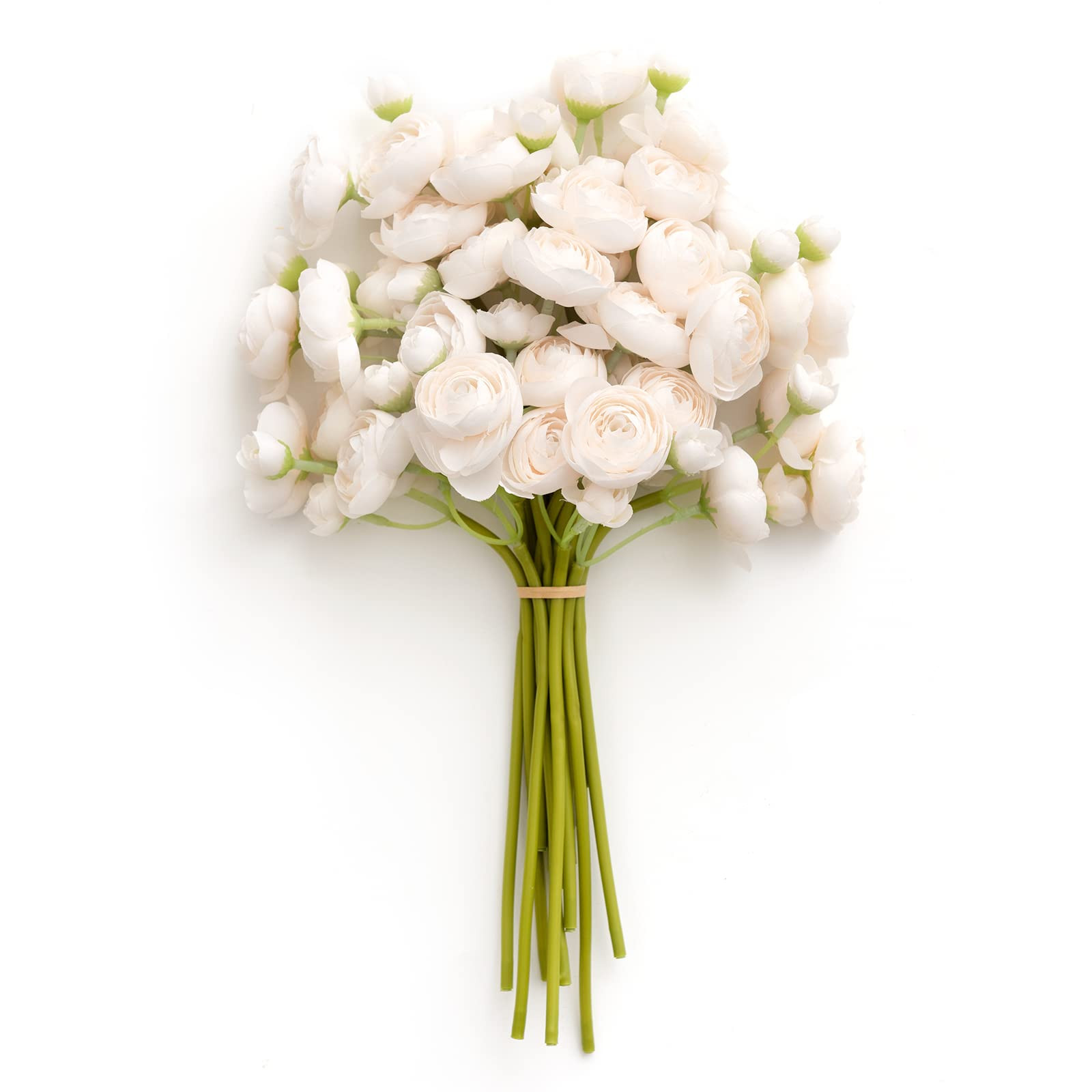 Ling's Moment Ranunculus Artificial Flower, Faux Silk Mini Ranunculus Flowers for DIY Bouquet, Bu... | Amazon (US)