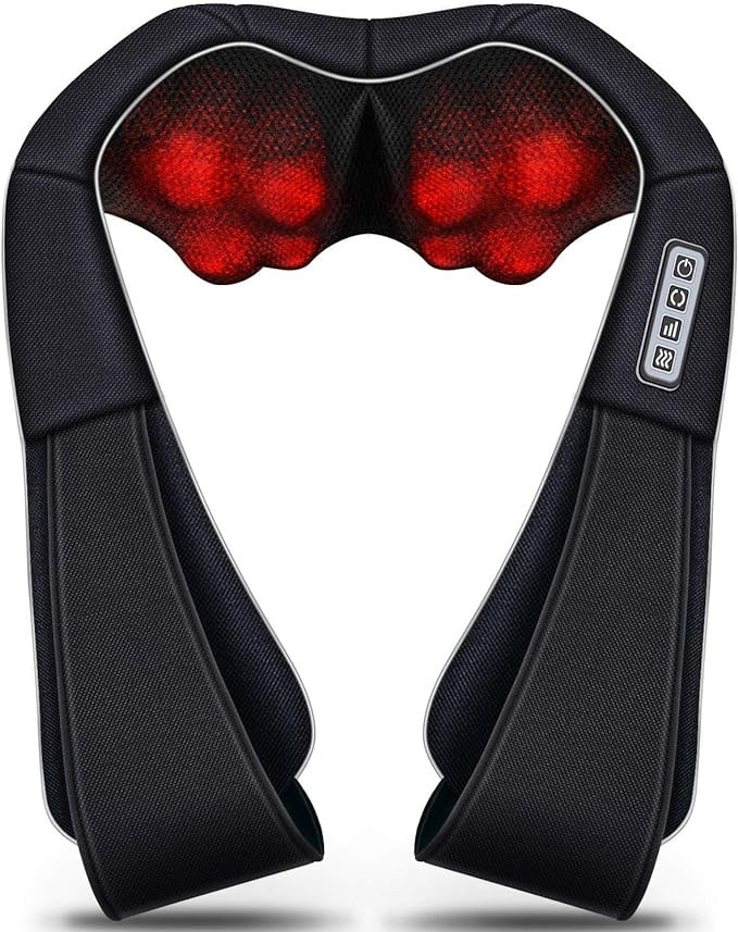 VIKTOR JURGEN Shiatsu Neck and Back Massager with Heat Deep Tissue Kneading Sports Recovery Massa... | Amazon (US)