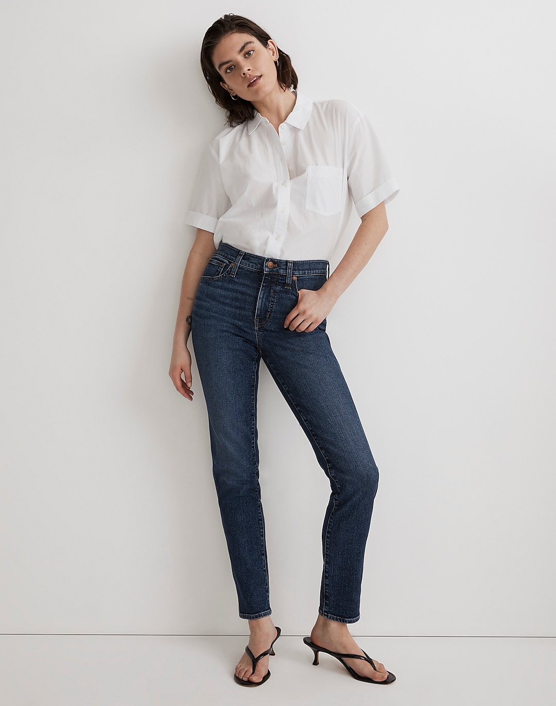 Mid-Rise Stovepipe Jeans | Madewell