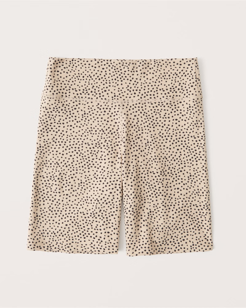 90s Leopard Contour Bike Shorts | Abercrombie & Fitch (US)