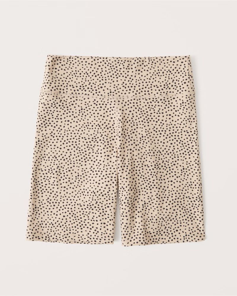 90s Leopard Contour Bike Shorts | Abercrombie & Fitch (US)