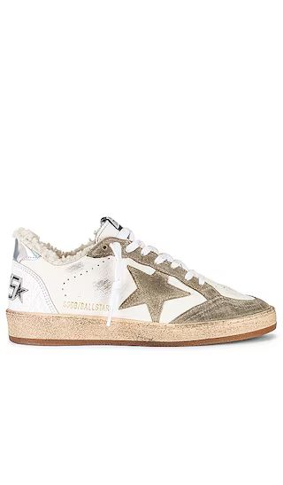 Ball Star Sneaker in White, Taupe, & Silver | Revolve Clothing (Global)