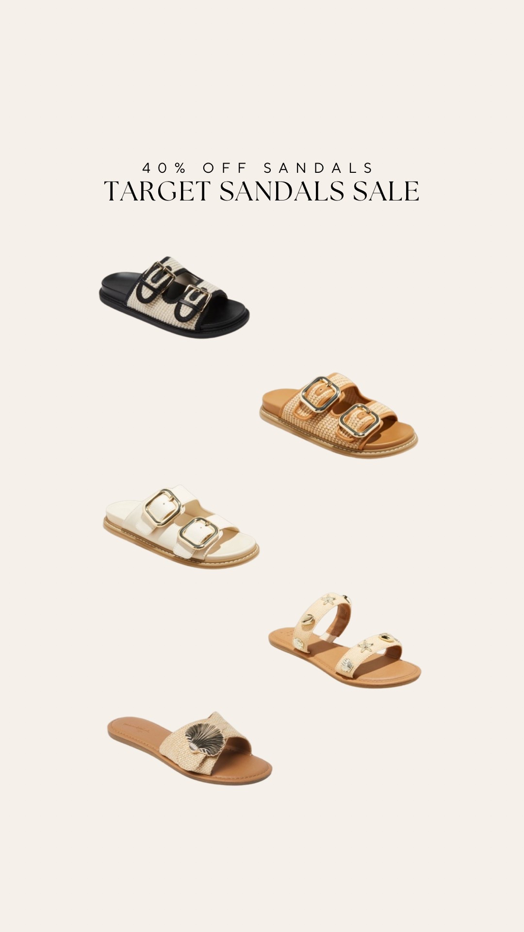 40% off target sandals for the family! Affordable finds! Target style 

#LTKStyleTip #LTKSaleAlert #LTKFindsUnder50