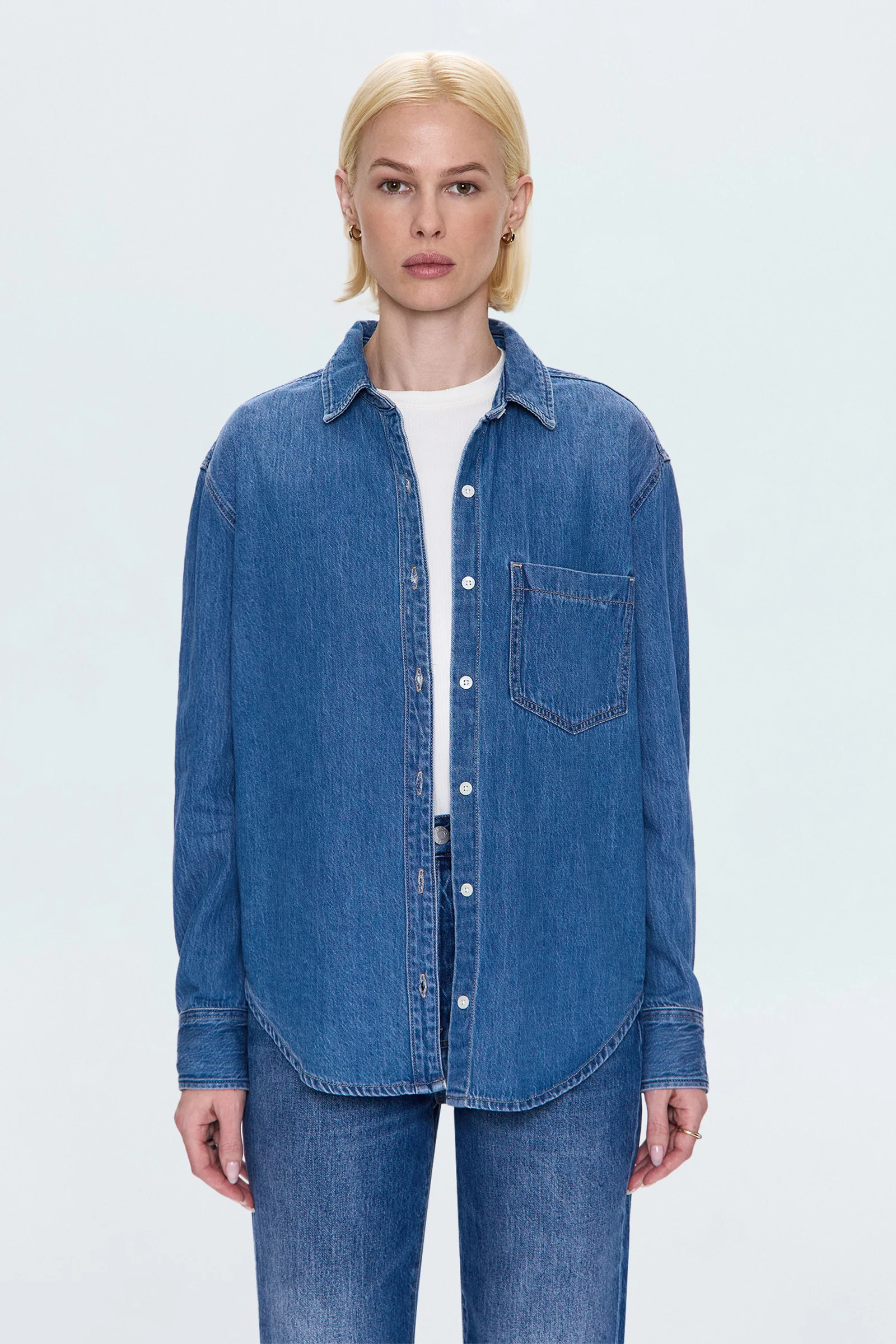 Jaime Essential Denim Shirt - Agenda | Pistola Denim