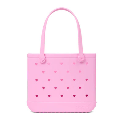 Baby Bogg Bag - Cut Out Heart Pink Taffy | Bogg