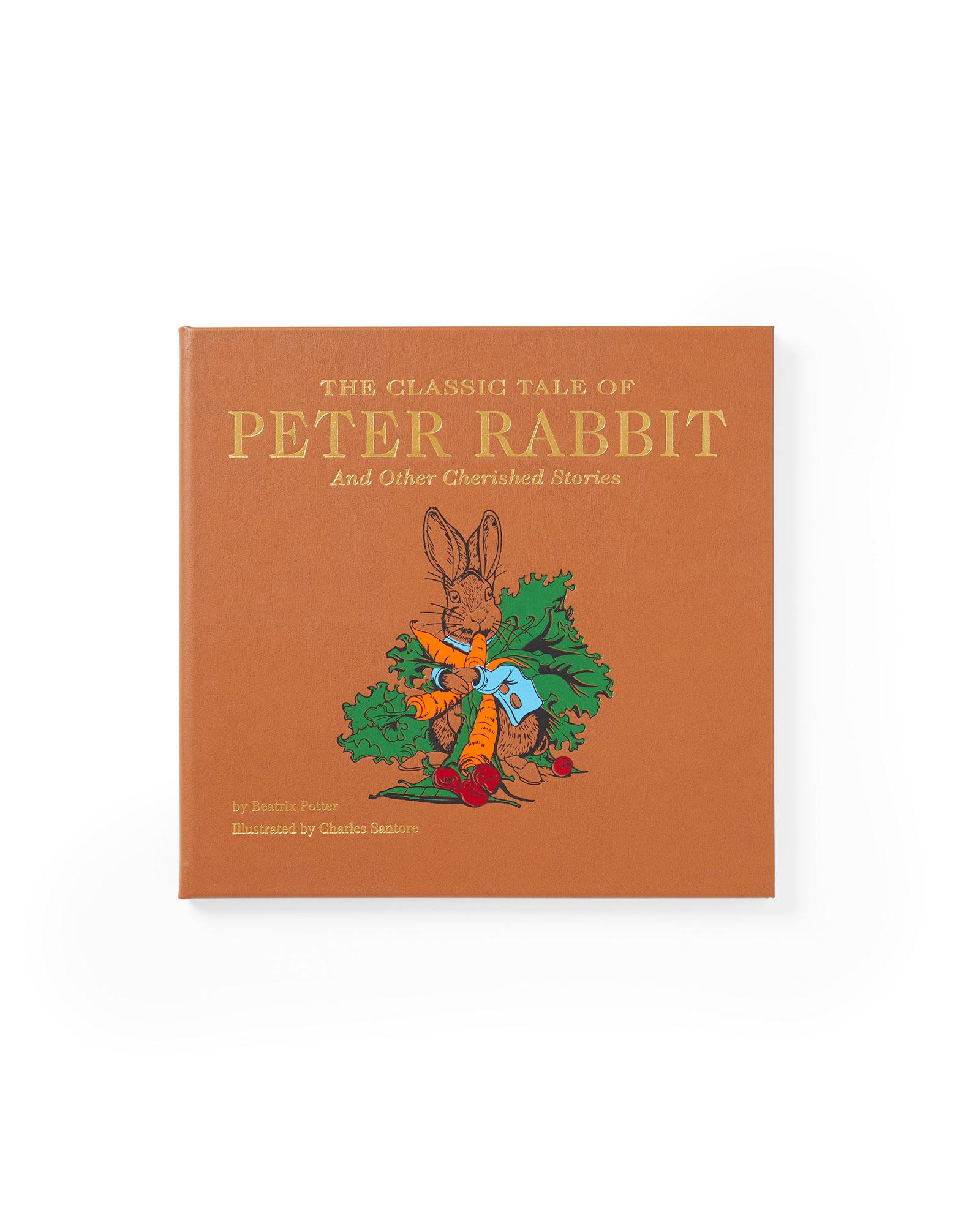 Peter Rabbit Leather Bound Book by Beatrix Potter | Serena and Lily