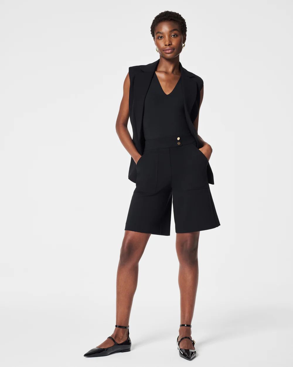 The Perfect Trouser Short | Spanx