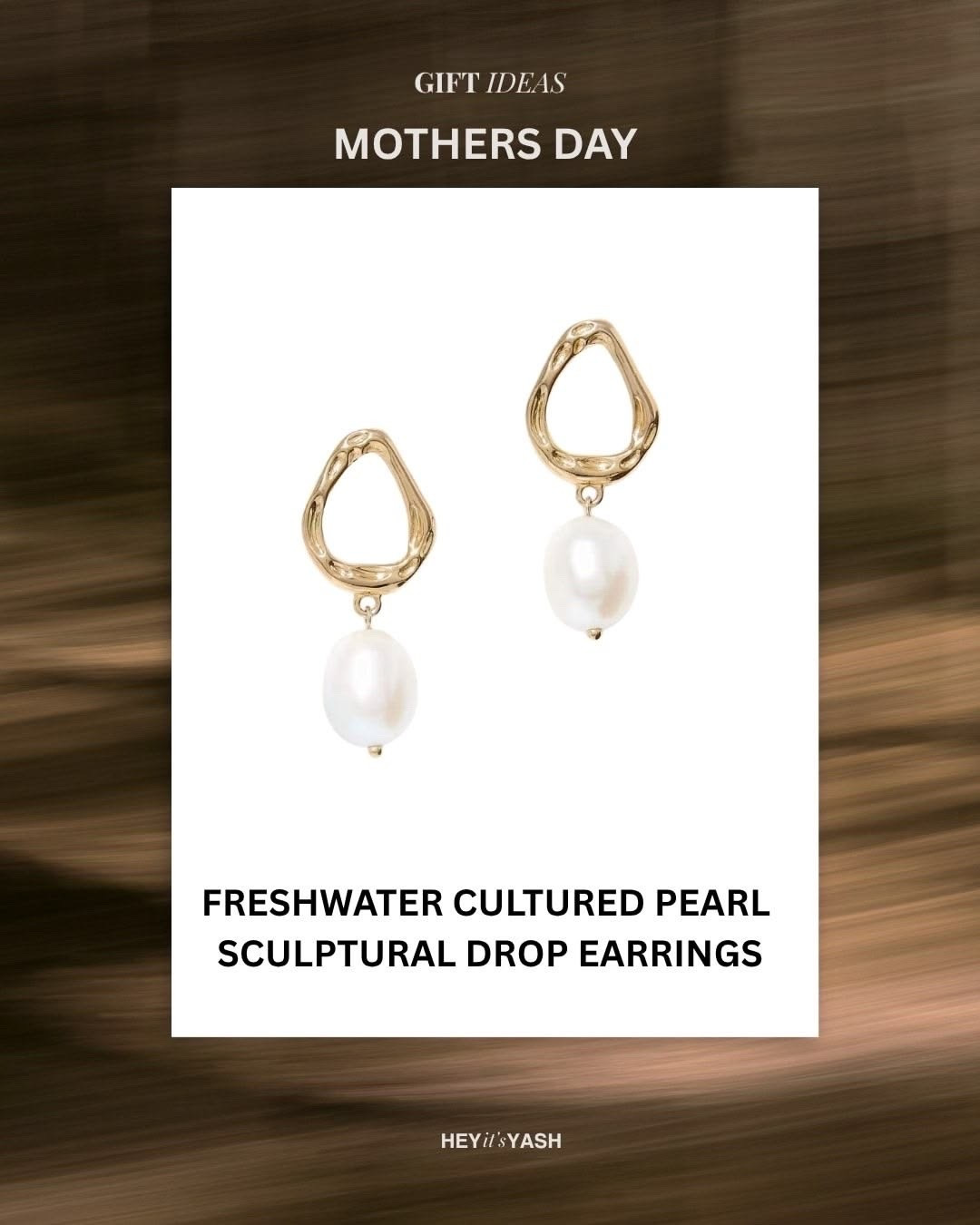 The earrings she’ll wear to every occasion and never take off. Freshwater cultured pearl sculptural drop earrings — timeless, elevated, and honestly a steal for what they are. MothersDay #MothersDayGiftIdeas #PearlEarrings #PearlJewelry #GiftForMom #JewelryGift #MothersDayGifts2026 #GiftGuide #EarringsOfInstagram #FreshwaterPearl #LuxuryJewelry #GiftInspo #ForHer #heyitsyash

#LTKMothersDay #LTKmomlife