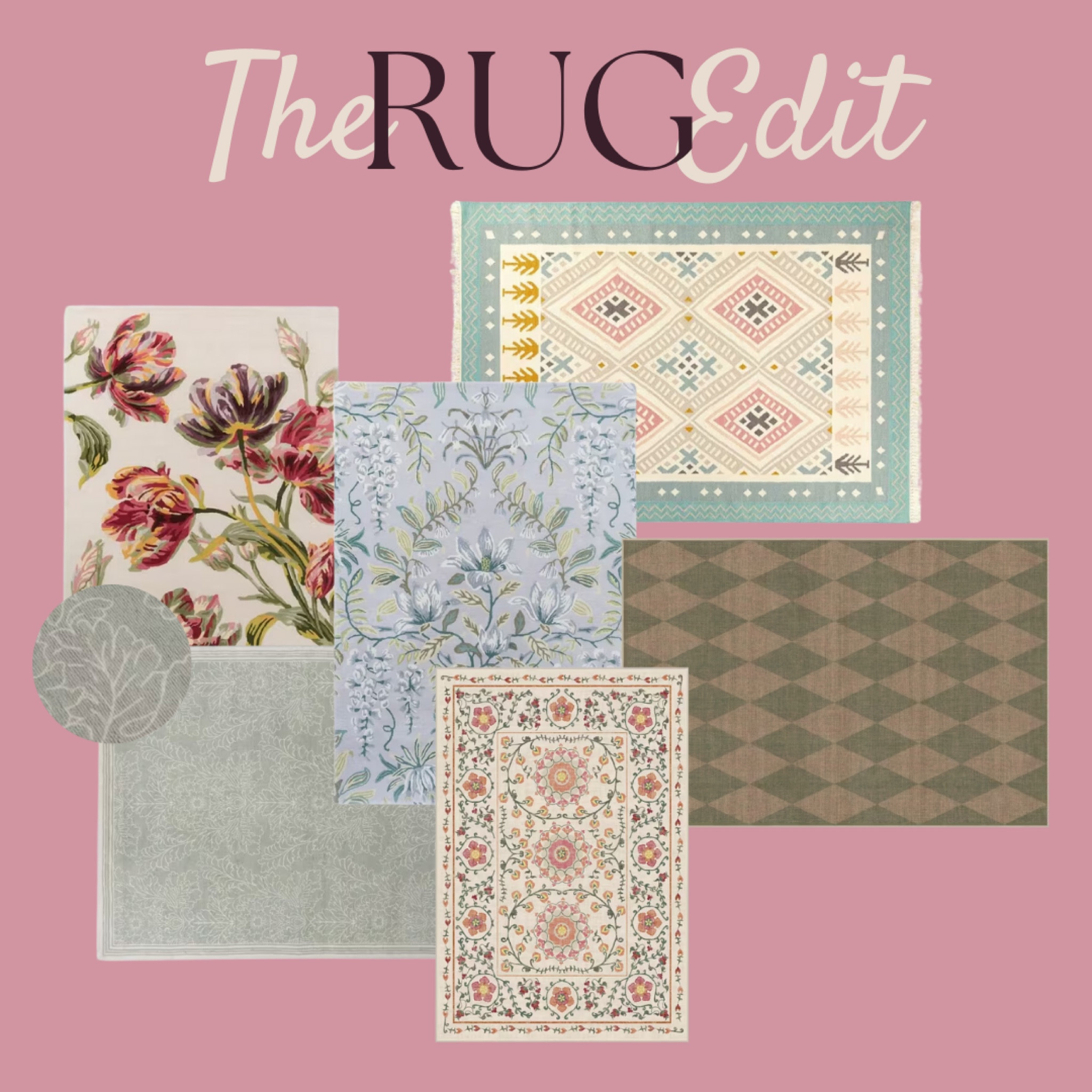 Recent rugs I’m loving!
