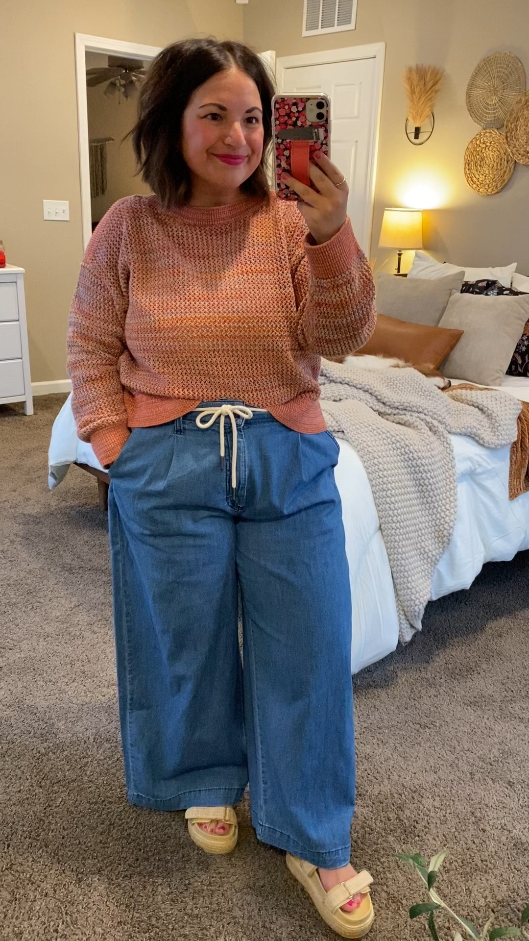 
I put this outfit together with pieces from the Old Navy sale! It's comfortable & still dressy enough for a school ootd on one of those cool Spring days!

sandals: fit a tad oversized // wearing a 5
pants: fit oversized // wearing a 14 petite
sweater: fits true to size // wearing a large (cropped fit) 

 #LTKSaleAlert #LTKMidsize #LTKWorkwear