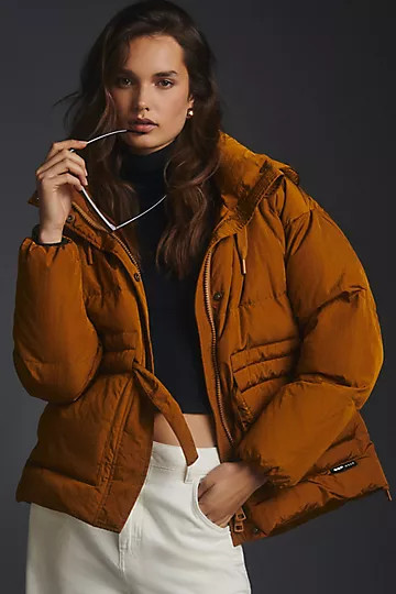 OOF Wear Belted Puffer Jacket | Anthropologie (US)