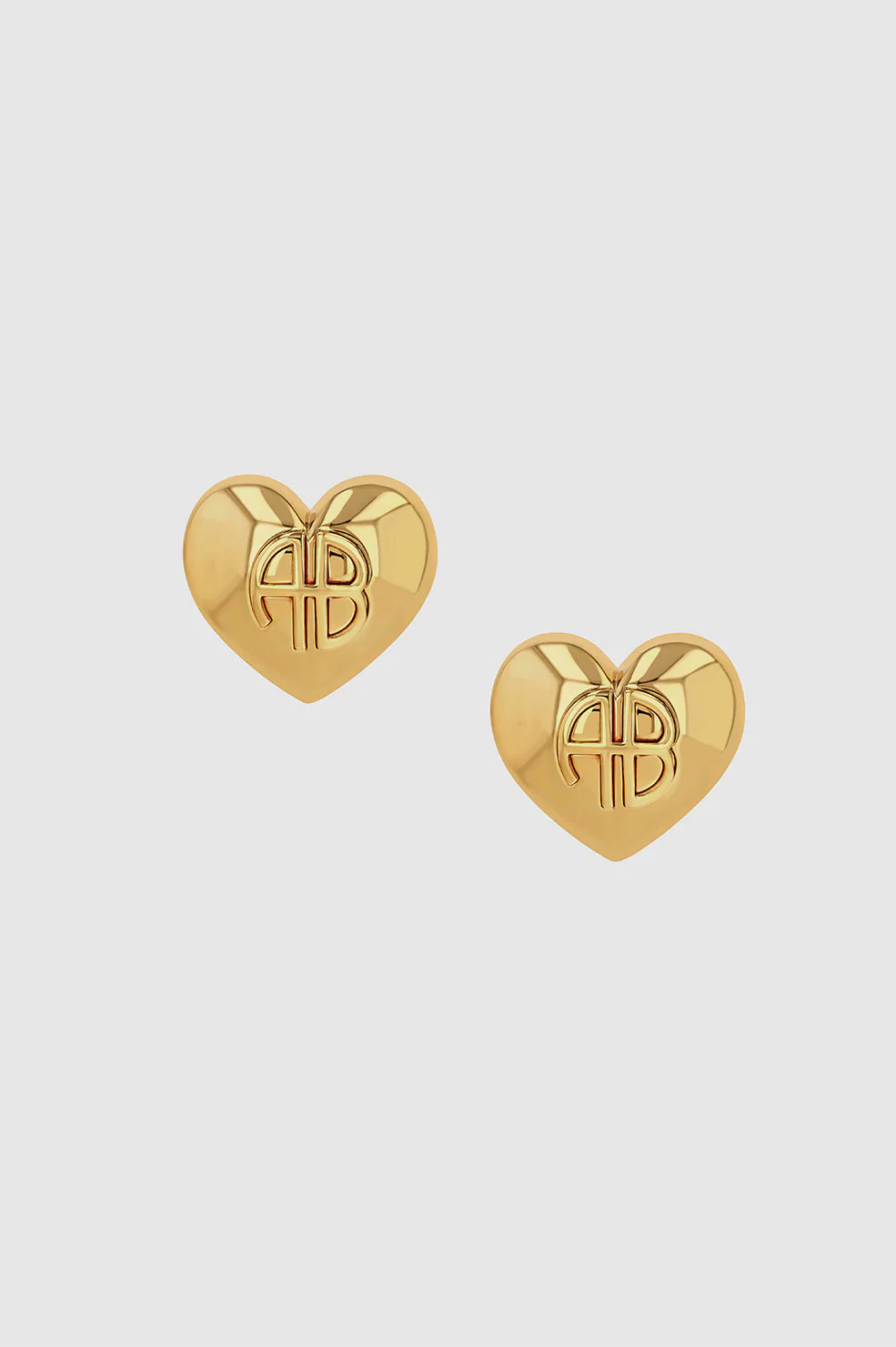 Chunky Heart Earrings | Anine Bing