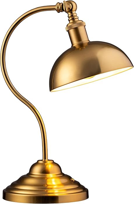 O'Bright Bankers - Cordless LED Table Lamp, Battery-Operated, Rechargeable, 3-Level Dimming, Univ... | Amazon (US)