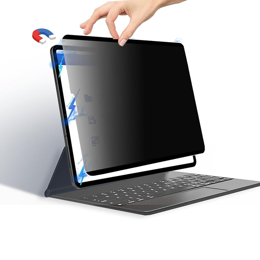 MOBDIK Paperfeel Pro Privacy Screen Protector Compatible with iPad Air 5th Generation (10.9 Inch 202 | Amazon (US)