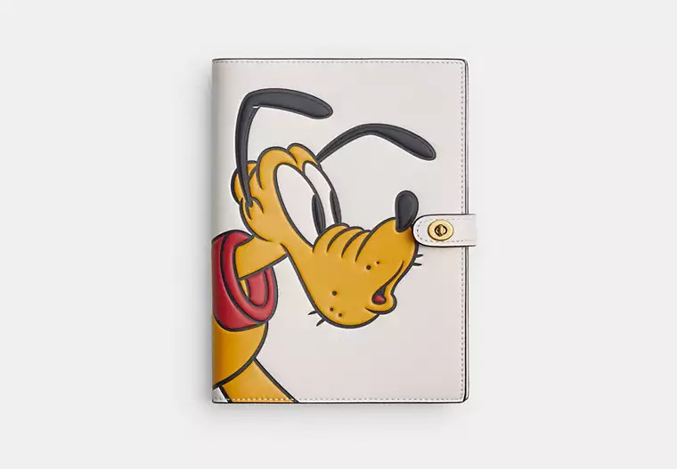 Disney X Coach Notebook With Pluto | Coach (US)