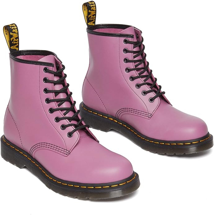 Dr. Martens 1460 - Unisex Boots - Genuine Leather Upper - EVA Foam Footbed - Shock-Absorbing EVA ... | Amazon (US)