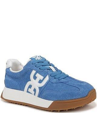 Sam Edelman Langley Suede Lace Up Logo Platform Retro Sneakers | Dillard's | Dillard's