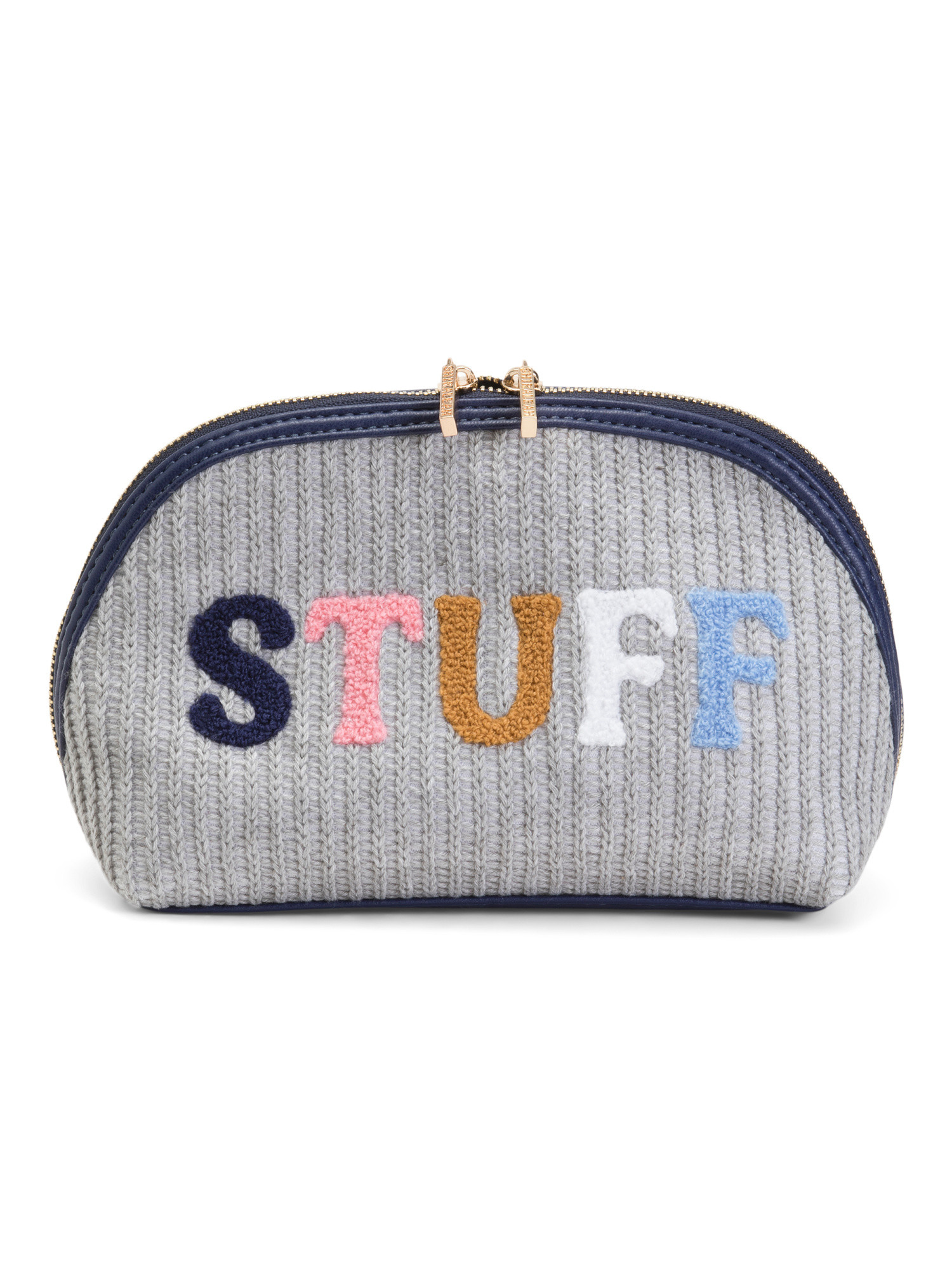 Stuff Knit Zip Pouch | TJ Maxx