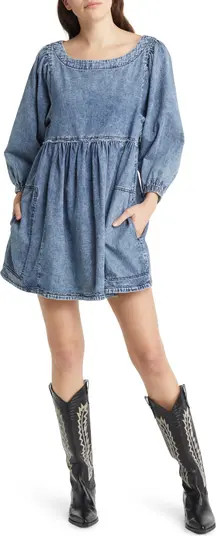 Get Obsessed Babydoll Minidress | Nordstrom