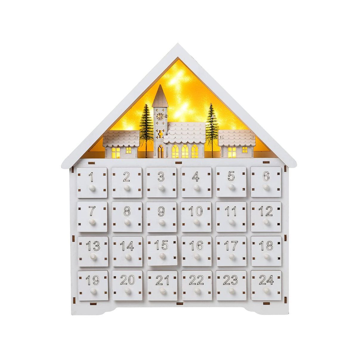Joiedomi LED Wooden Advent Calendar | Target