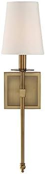 Savoy House 9-302-1-322 Monroe 1-Light Sconce in Warm Brass | Amazon (US)