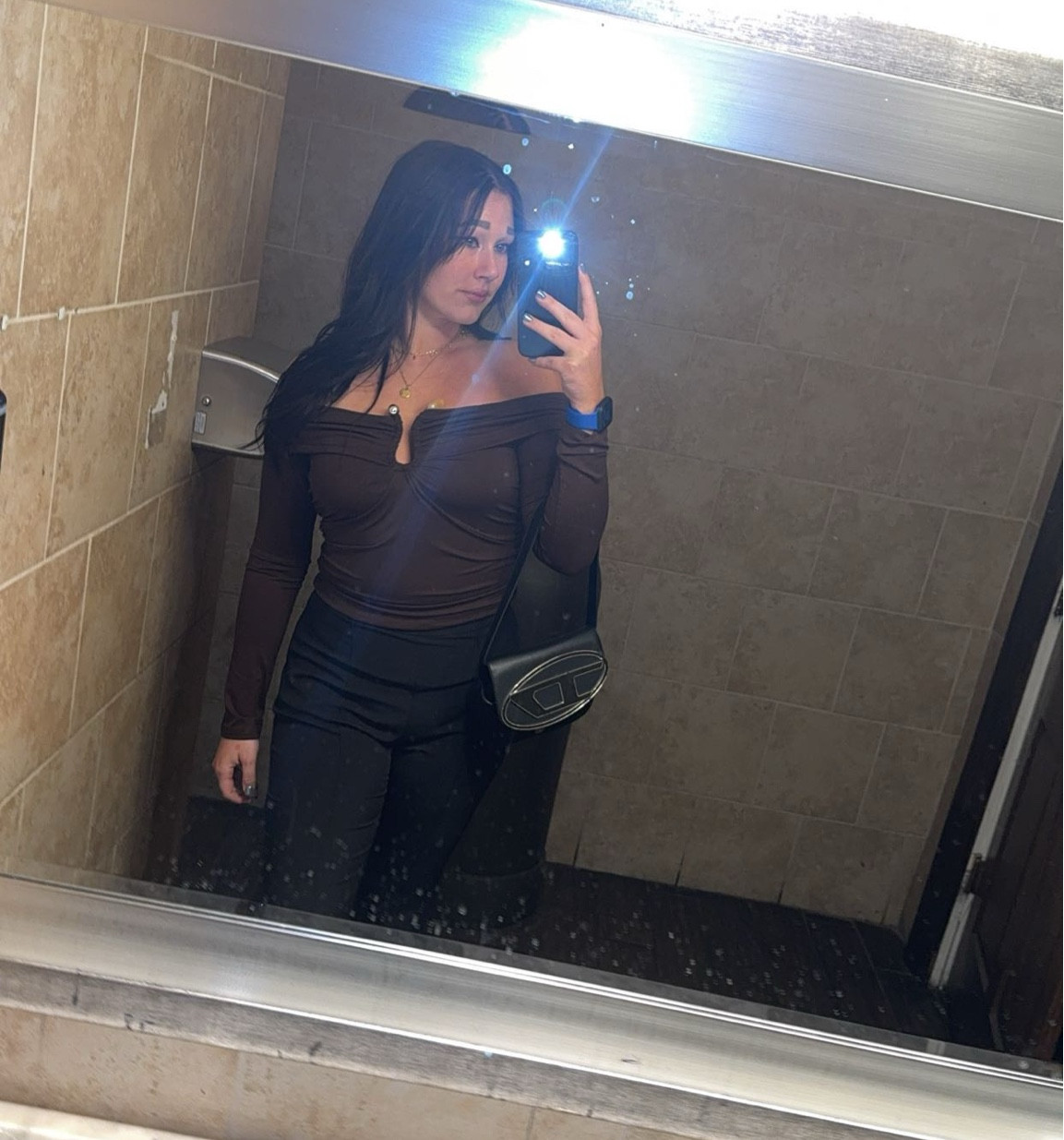 Night out fit 
Top is “Rudy long sleeve top - chocolate” from Peppermayo 

#LTKStyleTip
