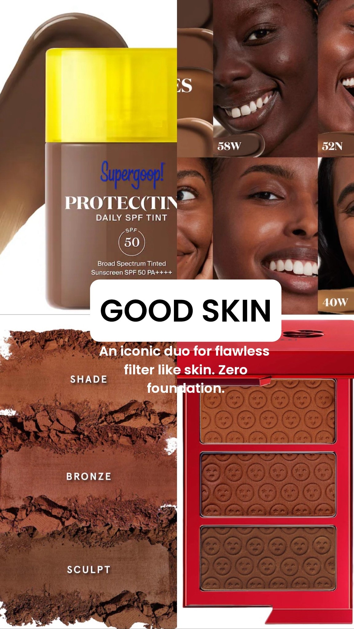 The iconic duo for filter-like flawless skin on those days you don’t want to wear a full face of makeup. No foundation is necessary. Trust me!

#skincare #spf #poc

#LTKdayinmylife #LTKGiftGuide #LTKgrwm