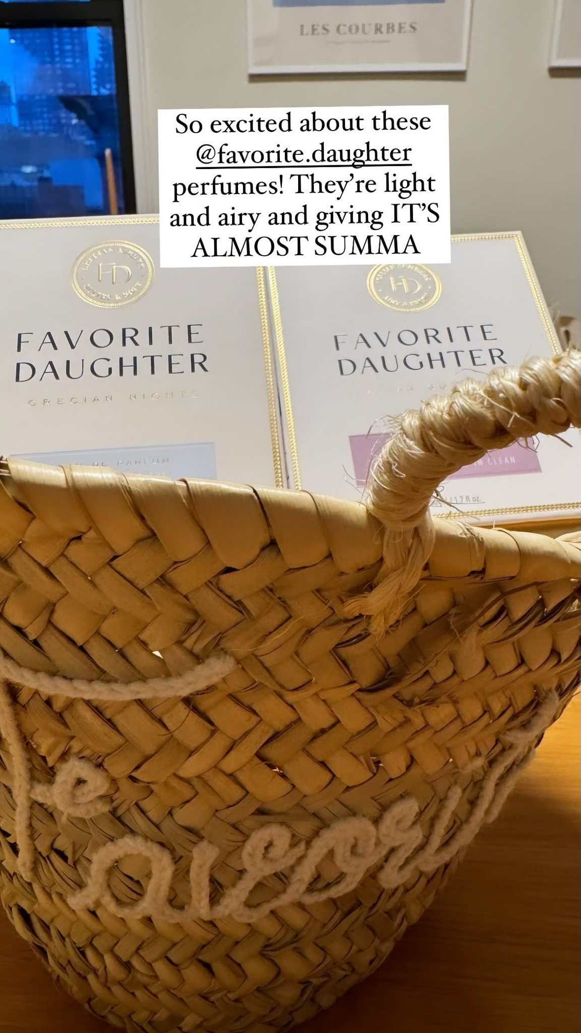 So excited about these new favorite daughter perfumes!