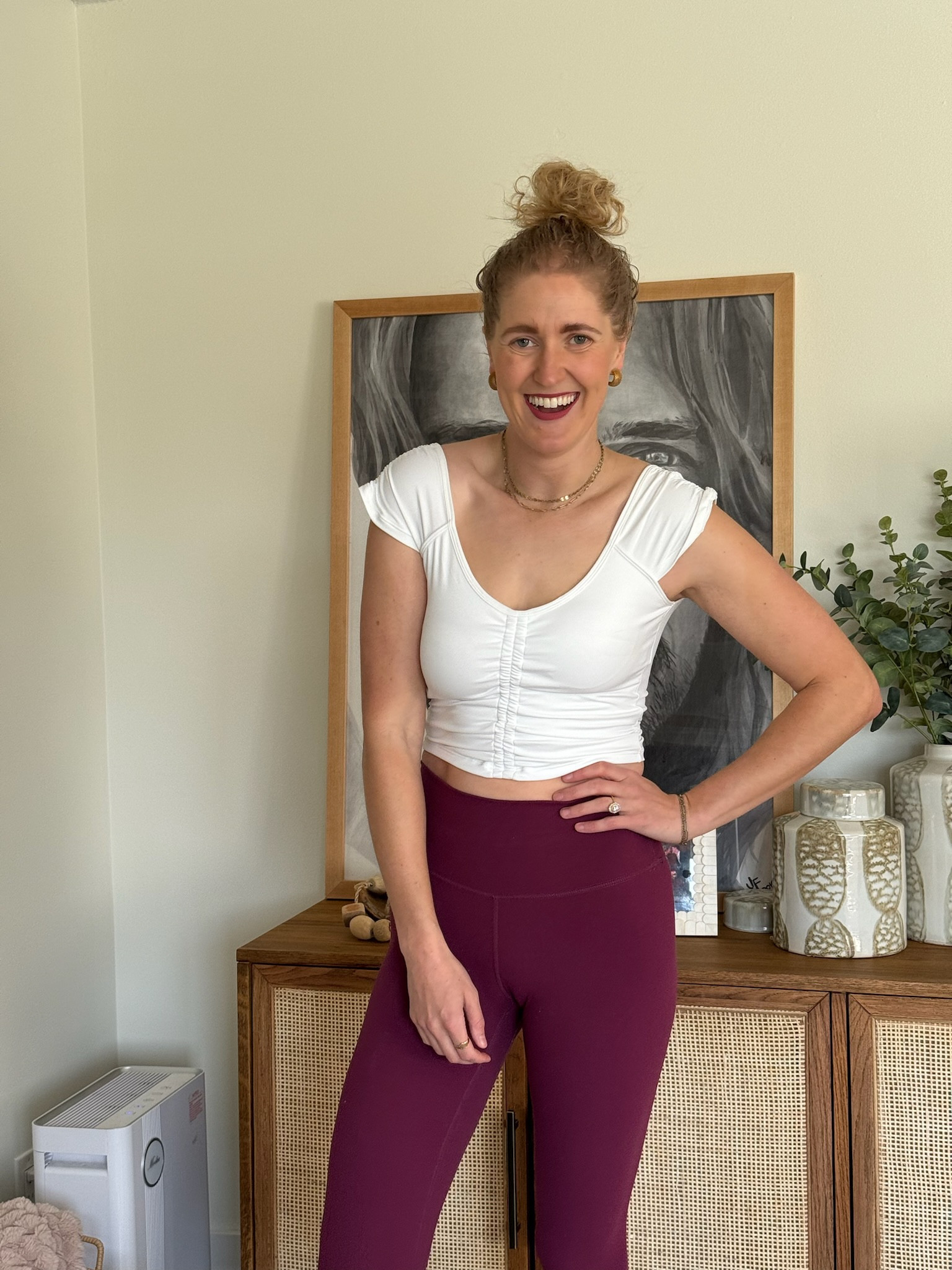 One of my favorite workout outfits recently! Obsessed with this shirt & how soft these leggings feel! 😍😍😍

#LTKActive #LTKU #LTKfitness