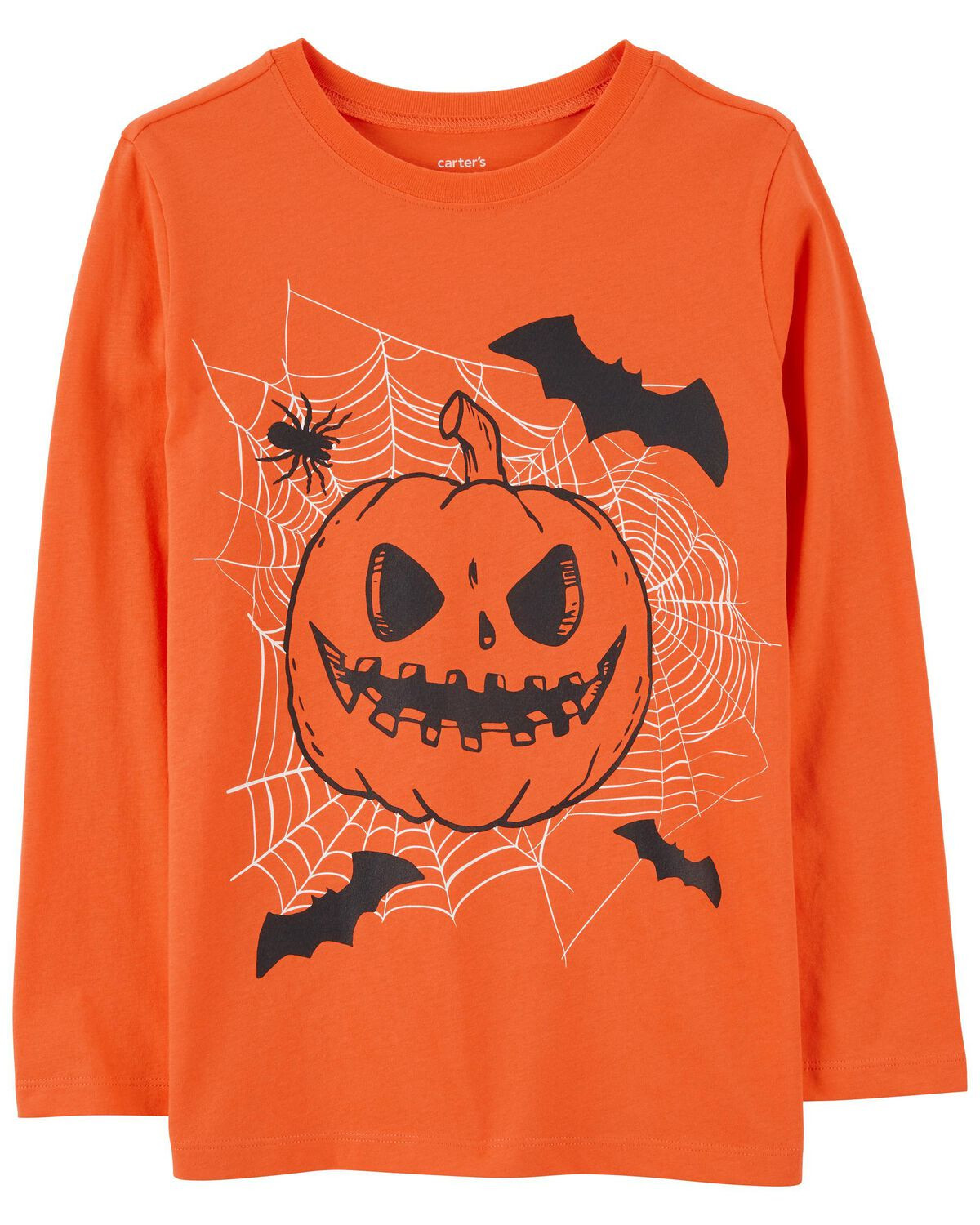 Orange Kid Halloween Graphic Tee | carters.com | Carter's