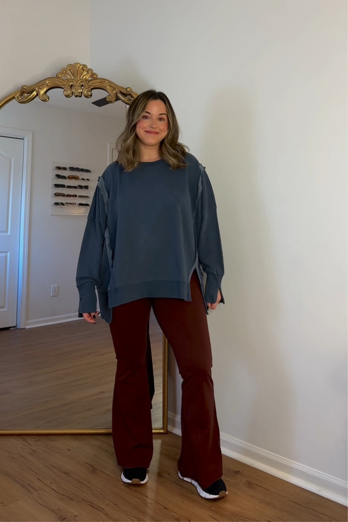 Code: 25KACEY at JCPenney!

Crewneck - sized up to large
Leggings- true to size 
Sneakers- sized up 1/2 size

#LTKFindsUnder50 #LTKActive #LTKFitness