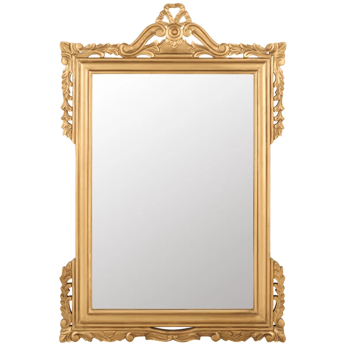 Kazbek Engineered Wood Flat Wall Mirror | Wayfair North America