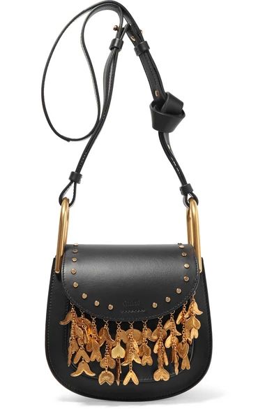Hudson mini embellished leather shoulder bag | NET-A-PORTER (UK & EU)