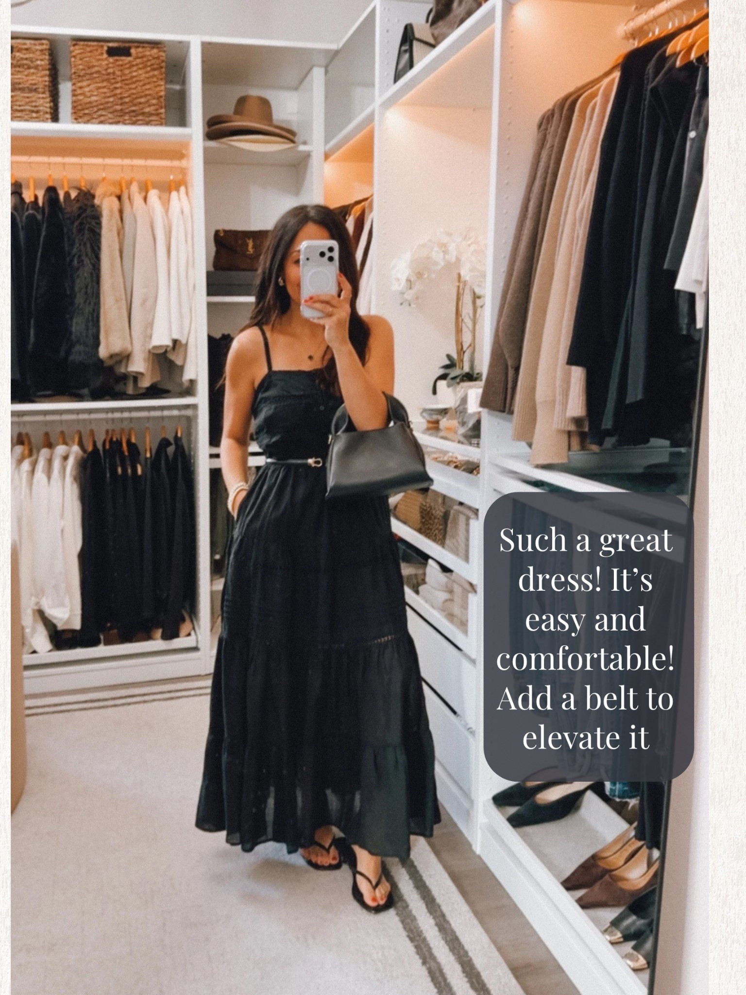 Dress is easy and comfortable - fits TTS wearing a small 

#LTKOver40 #LTKootd #LTKSeasonal