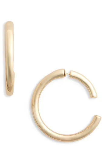 Women's Topshop Front/back Hoop Earrings | Nordstrom