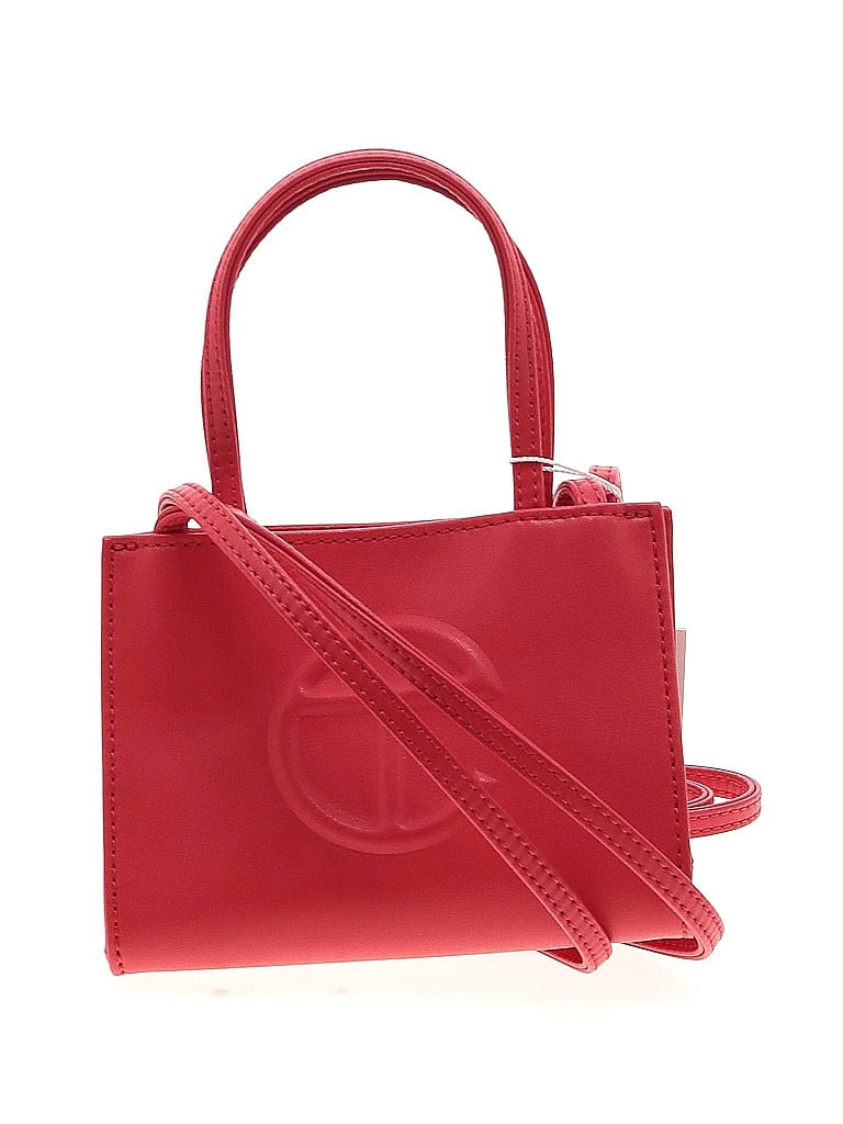 Telfar Tote Bag: Red Solid Bags | ThredUp