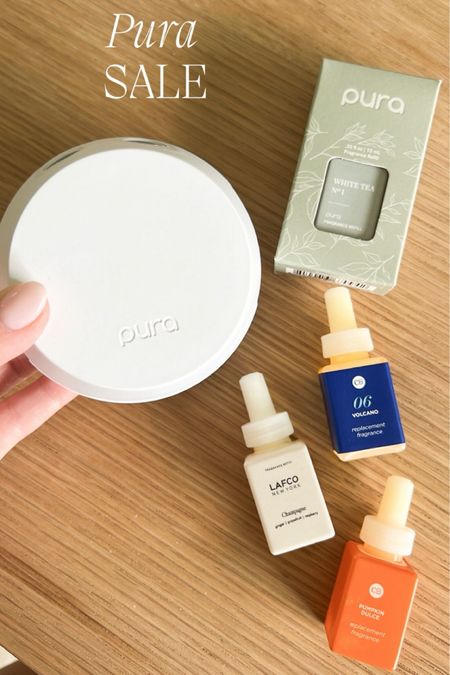 25% off at Pura March 8-11th. Copy code here in app and use during checkout! We have been using this smart home fragrance device for years and love it! Connect to an app to personalize your fragrance experience including setting preferred intensity, switch between two options, or  schedule! Also functions as a nightlight if you prefer. We have a few of these in our home + they fragrances are safe to use around pets and babies. All fragrances are from popular brands like Capri Blue, Nest, LAFCO, and more! 

#LTKhome #LTKSpringSale #LTKsalealert