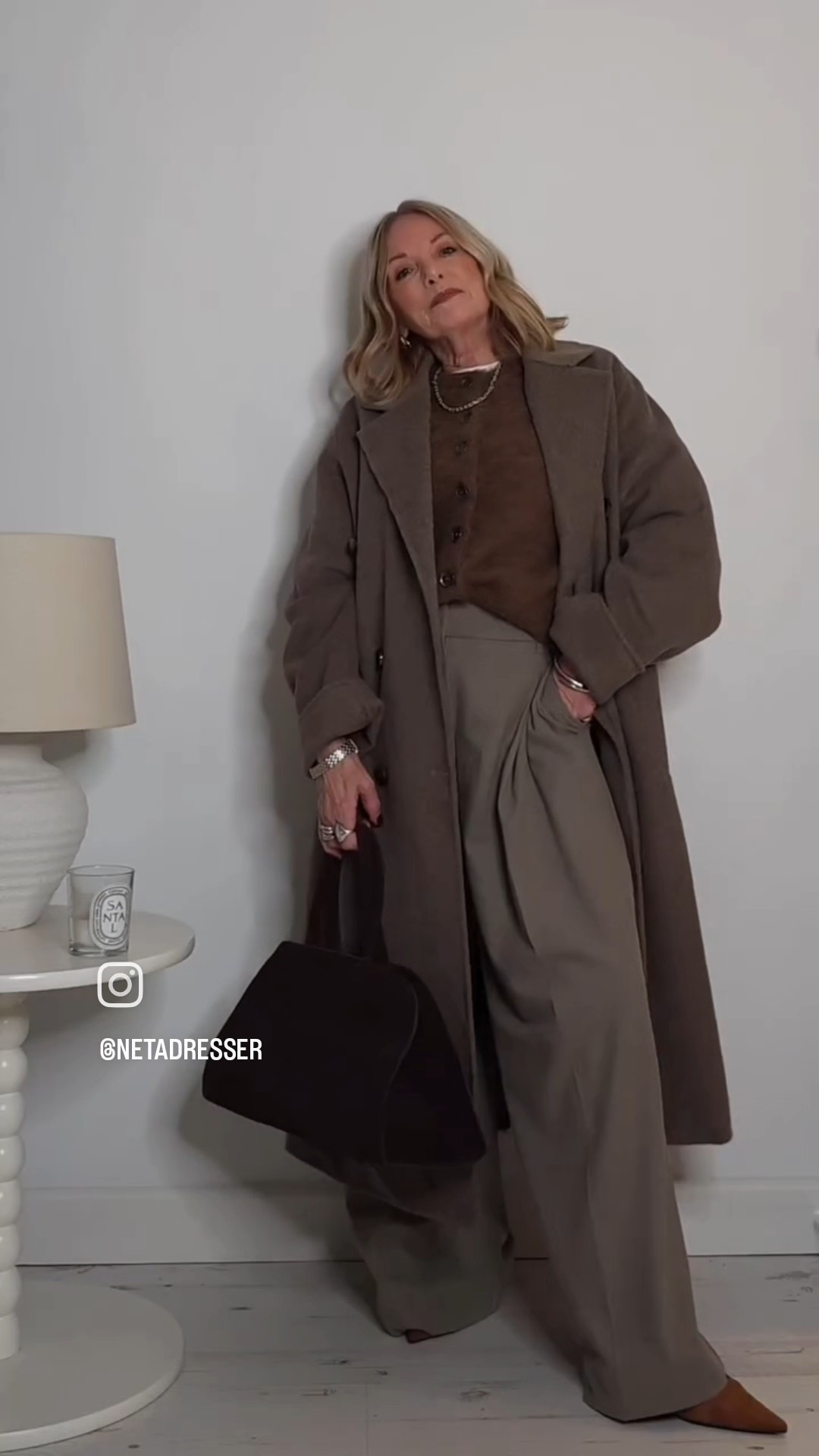 Winter coat layers - Mango brown coat - taupe wide leg trousers - tan alpaca cardigan...all the shades of A/W

#LTKuk #LTKwinter #LTKstyletip