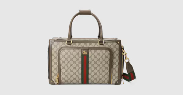 Small GG pet carrier with Web | Gucci (US)