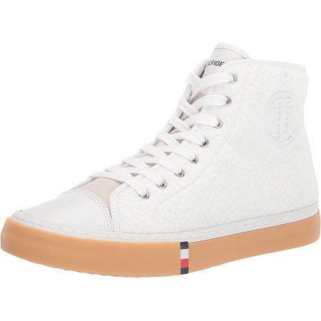 Tommy Hilfiger Womens Evee Sneaker 11 White | Walmart (US)