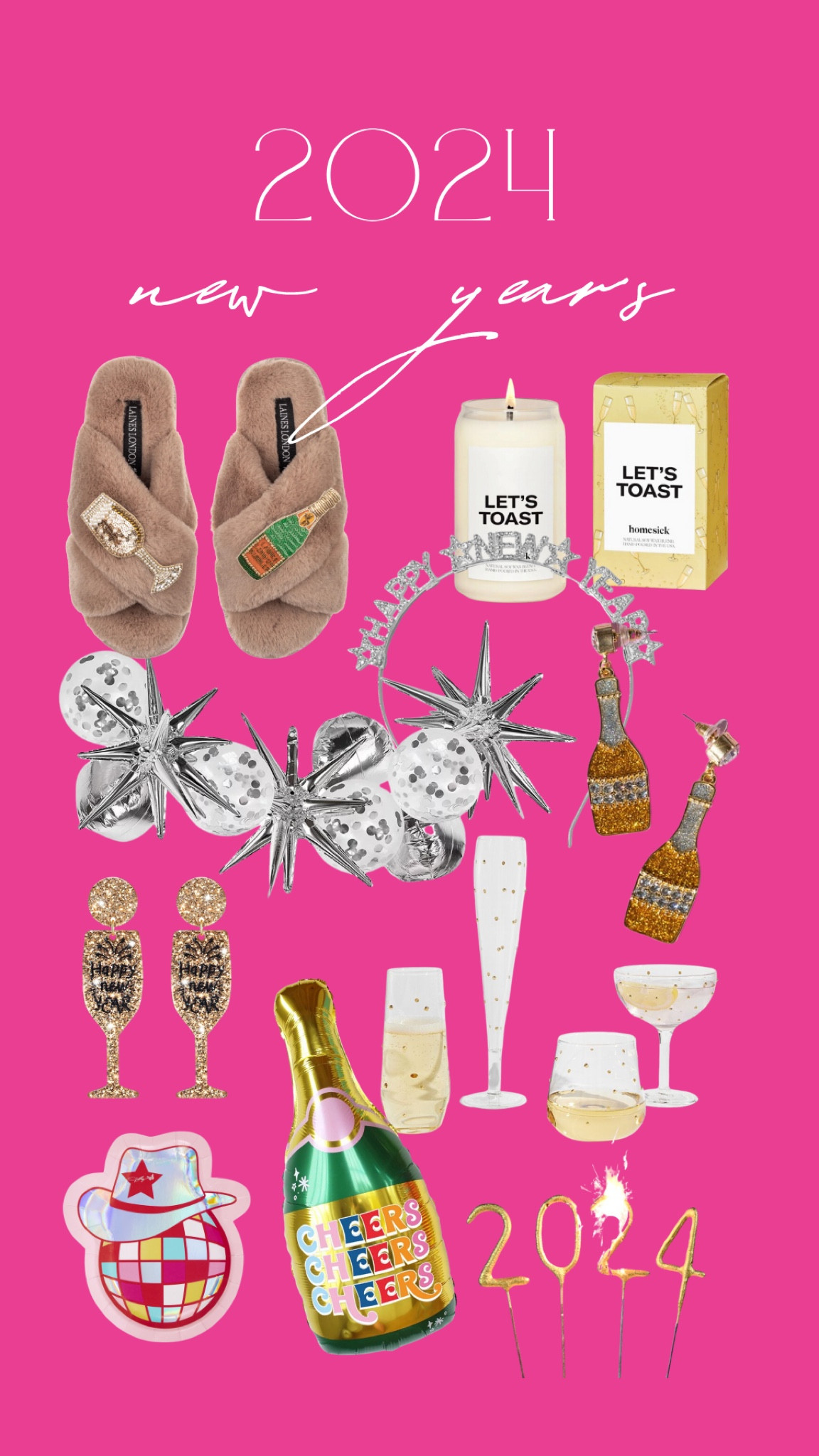 NYE party at home essentials 

#LTKHoliday #LTKparties #LTKSeasonal