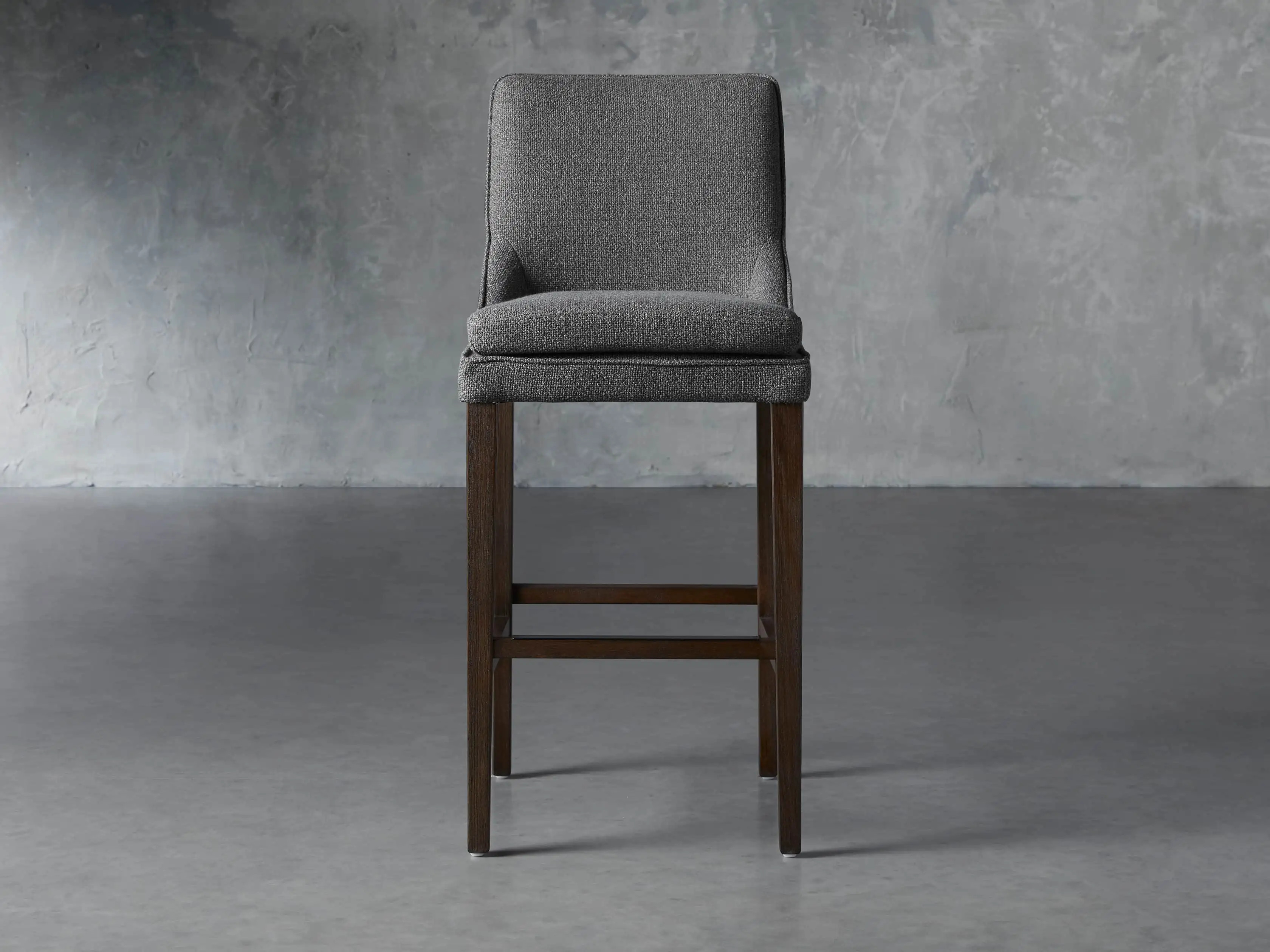 Lunden Barstool in Moto Flannel | Arhaus