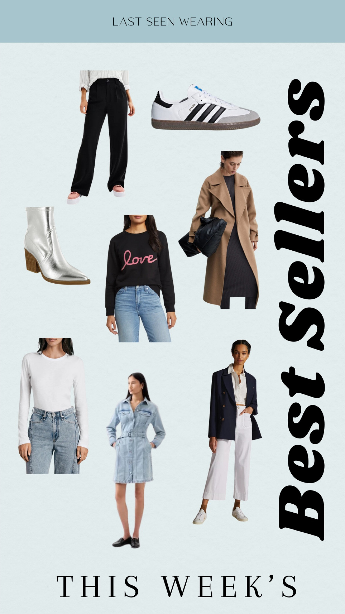 This Week’s Best Sellers
#silverbooties #jeandress

#LTKshoecrush #LTKstyletip